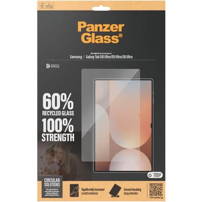 PanzerGlass - Tablet Screenprotector - Geschikt voor Samsung Galaxy Tab S8 Ultra | S9 Ultra | S10 Ultra