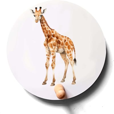 Kapstok safari Giraf-kinderkamer-decoratie-babykamer-jungle