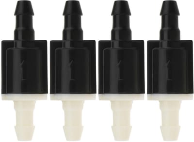Terugslagklep - Dailygoods- Ruitensproeierklep 4-delige Set