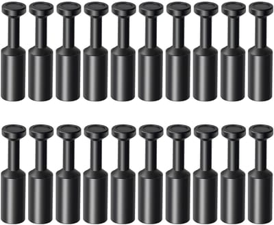 Dailygoods- Plugfittingen 20 Stuks - 8mm OD - Pneumatische Luchtverbinding - Herbruikbaar - Duurzaam - Betrouwbare Kwaliteit - Pneumatische Fittingen