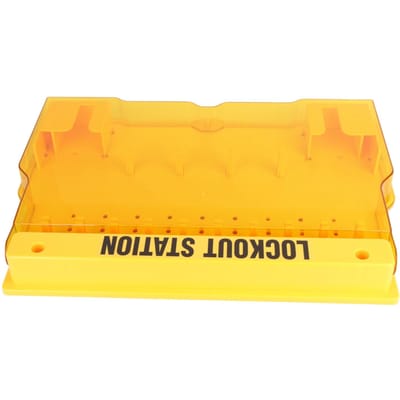 Lockout Tagout Station Duurzaam Visualisatie Management Lockout Station met Deksel voor Lockout Veiligheidsproducten