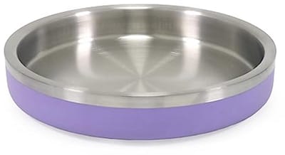 Dubbelwandige RVS Pet Food Bowl 480ml - Perfect voor Katten en Kleine Honden