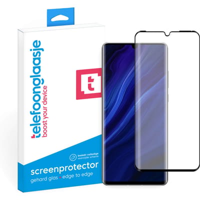 Huawei P30 Pro (New Edition) screenprotector gehard glas Edge to Edge