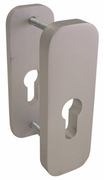 Ivana Economy PC Veiligheidsbijzetrozet 120x40mm SKG3 Aluminium F1 Deurdikte 38-57mm