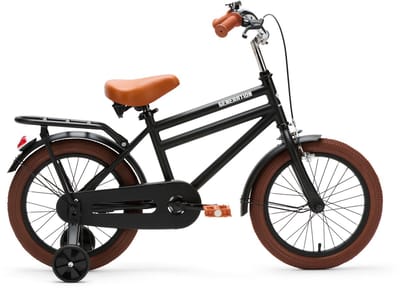 Generation City 16 inch Matzwart – Kinderfiets