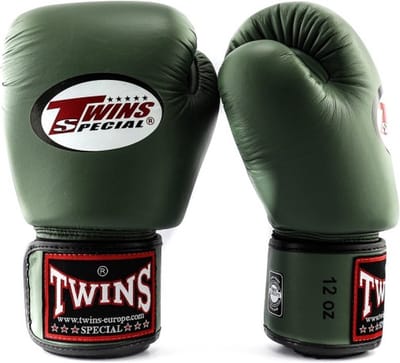 Twins Special - bokshandschoenen -BGVL3 - Militairy Green - 16oz