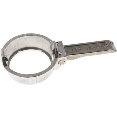 DN 50 RVS Tankwagen (TW) klemring met hendel (M-type)