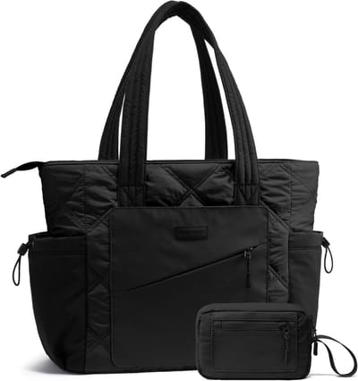 Grote shopper tas voor vrouwen, lichtgewicht werktas, laptop- en schooltas, ideaal voor kantoorgebruik