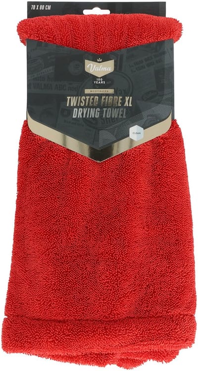 Valma Droogdoek Twisted Fibre XL - Extreem absorptievermogen - Kan tot 4 liter water opnemen - 1200 gram/m2 - 70x80cm