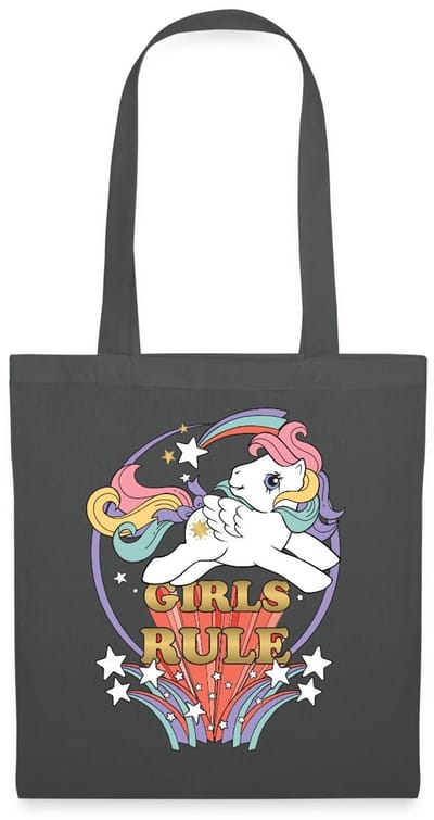 My Little Pony Retro Girls Rule Statement Tas Van Stof Schoudertas