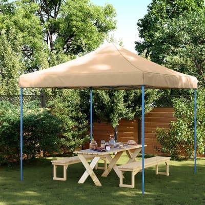 Opvouwbare Partytent - Pop-up Paviljoen - Feesten Buiten - Snel Op te Zetten - 292 x 292 x 315 cm
