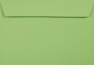 Gladde groene enveloppen C6 - 114 x 162 mm - A6 - 100 stuks - HK zelfklevend met plakstrip - 120 gram - Kreative - Netuno