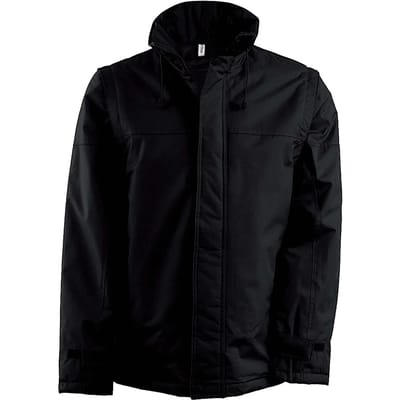 Kariban Jack met afneembare mouwen heren K693 - Black - XXL