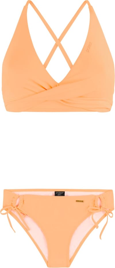 Protest PRTCelia - Bikini set Dames - B&C-cup - Uitneembare vulling - Gespsluiting - Medium dekking - Oranje