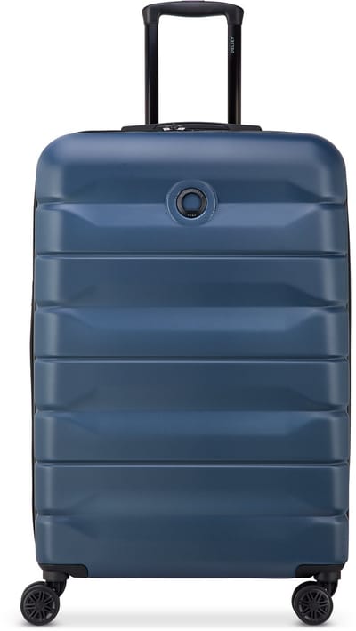 Delsey Air Armour Uitbreidbare Grote Koffer 77 cm – 112L – TSA Slot – 4 Dubbele Wielen – Pebble