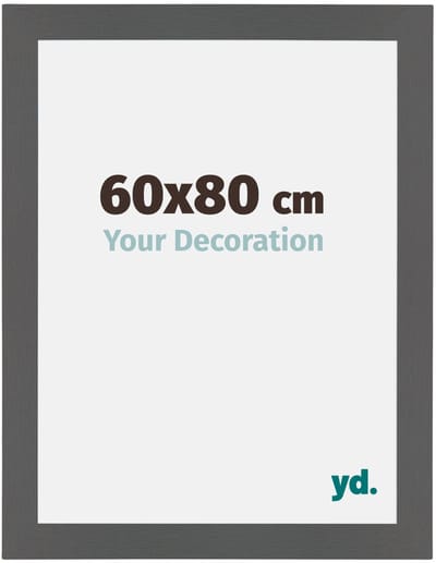 Your Decoration - Puzzellijst 60x80 cm - Antraciet - Puzzellijst 1500-2000 stukjes - MDF Fotolijst - Mura