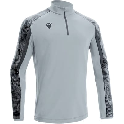 Macron Naryn Ziptop Kinderen - Zilver | Maat: 7-8 Y