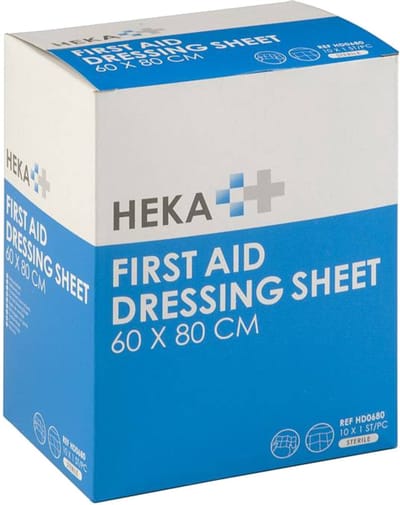 Heka Verbanddoek 60 x 80cm 10 Stuks