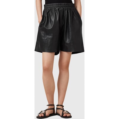 AllSaints Arla Lea Short Black Taglia: 12 | Pantaloncini Outlet | Donna | Nero