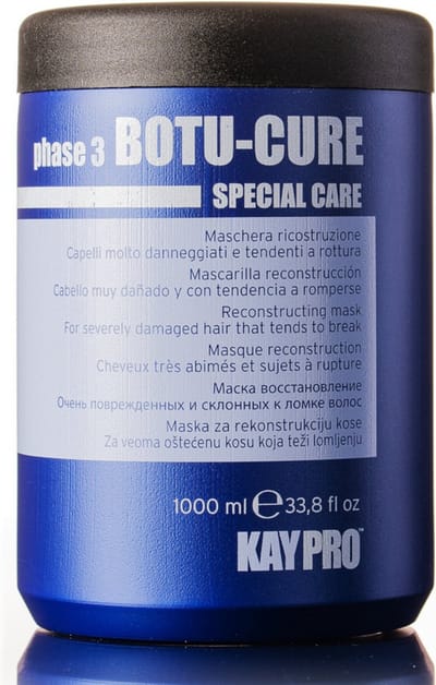 KayPro Masker voor Beschadigd Haar - Phase 3 - Botu-cure Masker 1000ml – Haarmasker voor droog en beschadigd haar – Tegen gespleten haarpunten