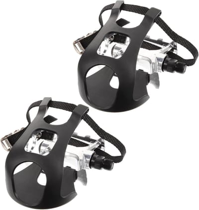 Hometrainer Pedaal Set - Fiets Pedaal Indoor Fiets Pedaal - Indoor Fitness - Antislip Oppervlak - 14x12x5 cm - Diverse Kleuren