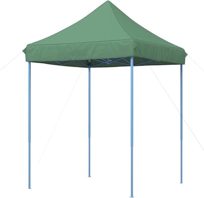 Opvouwbare Partytent - Pop-up Paviljoen - Buitenfeest Organiseren - Snel Opbouwbaar Frame - 200 x 200 cm - Groen