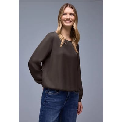 Blouse met elastische zoom