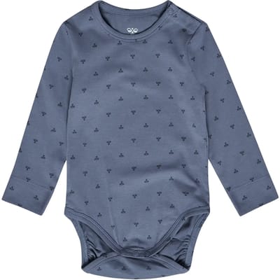 Hummel kinderbody met lange mouwen Hmlmini Bee Aop L/S 230320