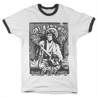 Jimi Hendrix Heren Tshirt -S- Bold As Love Wit