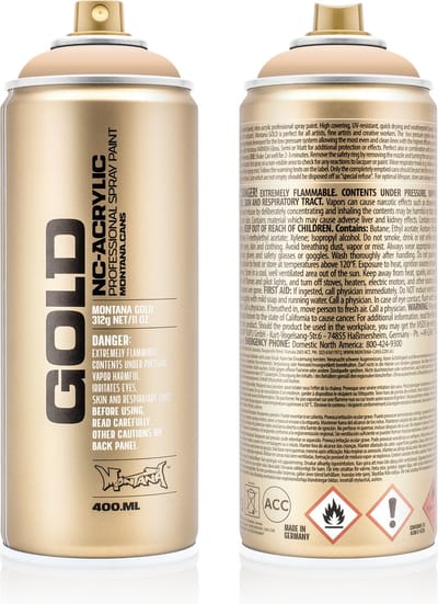 Montana GOLD G1420 Cappuccino spuitbus 400ml