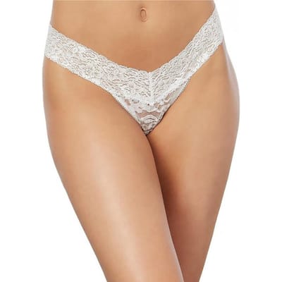 Sexy String met lage Taille - Wit
