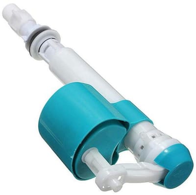 Toilet Spoelklep - Dubbele Spoelbak - Water Besparen - Verstelbare Hoogte - 21-34cm - Wit