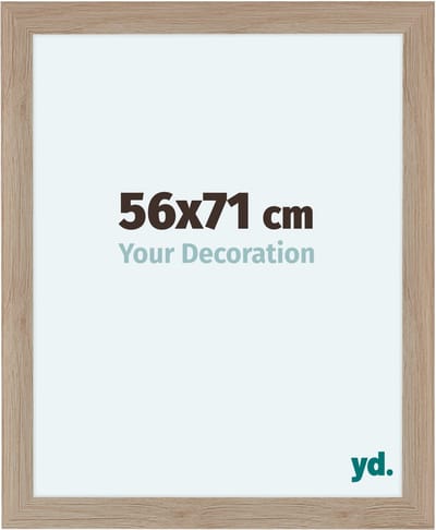 Your Decoration - Fotolijst 56x71 cm - MDF - Eiken Licht - Como