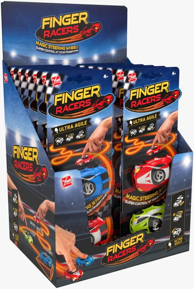 FingerRacers Draaiende Auto