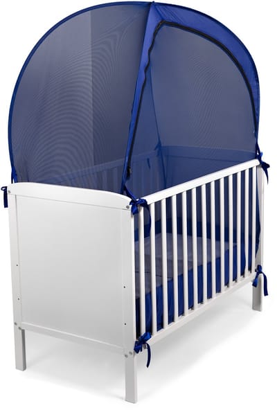 Deconet Pop out klamboetent voor ledikant, 130x70cm, blauw