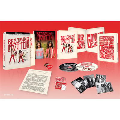 Becoming Led Zeppelin - Collector’s Edition - Steelbook - 4K Ultra HD + Blu-ray - Import