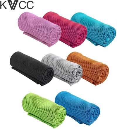 Cooling towel-verkoelende handdoek-8-delige verkoelende nekhanddoekset - Microvezel verkoelende stof - Zachte en verkoelende handdoek - Geschikt voor yoga, fitness, hardlopen, sporten en de sportschool - 30x100cm