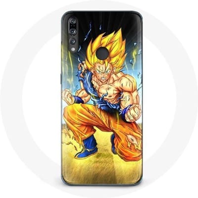 Coque pour Huawei p30 lite Son goku dragon ball corps enervé