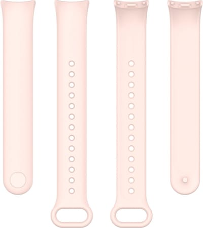Siliconen bandje - geschikt voor Xiaomi Mi Band 10 / 9 / 8 / Xiaomi Smart Band 10 / 9 / 8 - roze