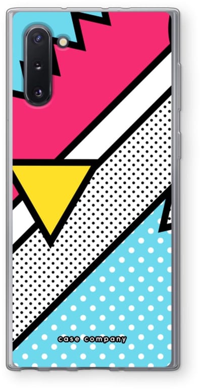 Hoesje geschikt voor Samsung Galaxy Note 10 hoesje - Pop Art #3 - Soft Cover Telefoonhoesje - Bescherming aan alle Kanten en Schermrand