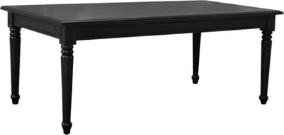 Mozart - Eettafel - 180x100cm - zwart