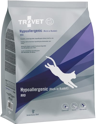 TROVET Hypoallergenic RRD (Rabbit) Kat - 3 x 2,5 kg