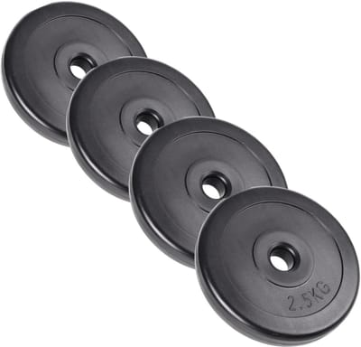 Halterschijven Set van 2,5 kg - 30 mm Gewichtsplaten voor Thuis trainen - Antislip en Duurzaam