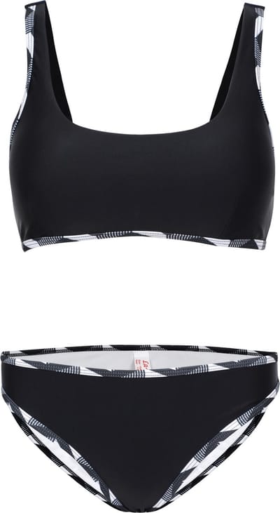 Bikini classic style - Zwart ziczac 128-134