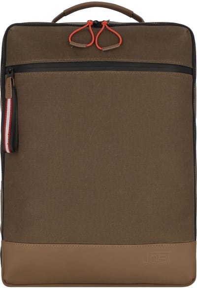 JOST Vrije tijd rugzak Rugzak met laptopvak Ystad Daypack Backpack Olive Olijfgroen