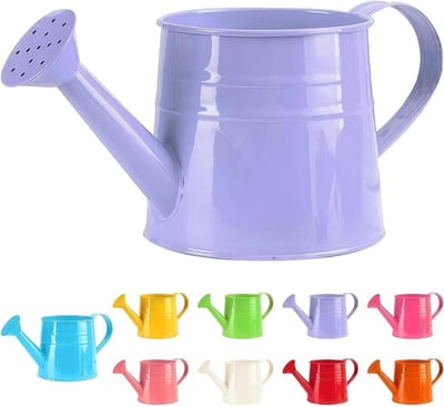 Kleine Gieter - Waterkan Planten - Kamerplanten Verzorgen - Verlengd Mondstuk - 1 Liter - Lila