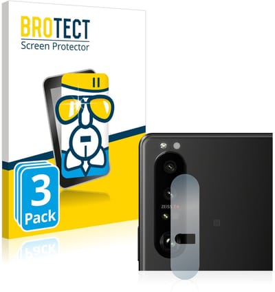Screenprotector 3 Stuks voor Sony Xperia 1 III (ALLEEN Camera Lens) Beschermglas transparant