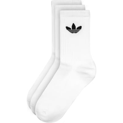 Adidas Originals Crew 3er Pack Sokken Wit
