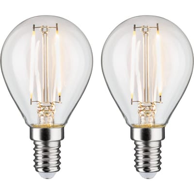 Filament 230 V LED-kogellamp E14 2x250lm 2x2,7W 2700K Helder