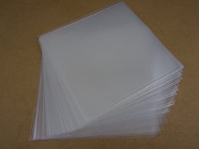 LP Hoezen 50 Stuks glashelder - Stevige 90 micron kwaliteit - Crystal Clear - Buitenhoezen - Vinyl platen - Beschermhoezen - Ultra helder - Record sleeves - 12 inch